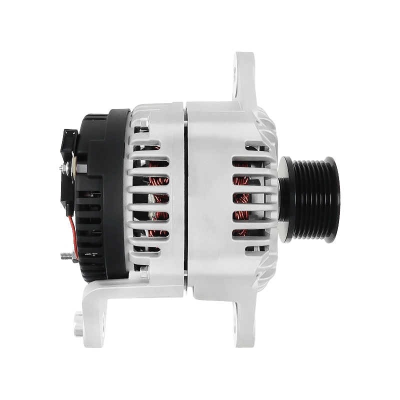 11.203.336, 11.204.527, AAN5190, AAN5877, IA1261, 72430722, MG780 24V, 100A, 8PK, 60mm ISKRA / LETRIKA Malartacha le haghaidh KAVZ, 42 AZ