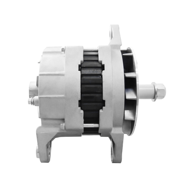 Malartacha Delco 8716N 24V 70A 0,1,2,8PK le haghaidh JOHN DEERE 853G, KOMATSU PC300HD, WA180, NEW HOLLAND EC130, EC160, EC215, TIMBERJACK 2618, 2628, 8, 80, 950