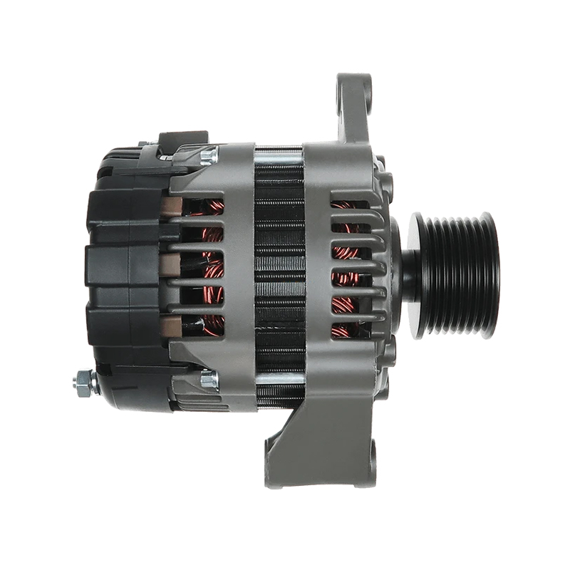 8600000, 8600030, 8600086, 84230294, 87038475, 87042117, 1302501DR, 8721N 12V 95A 8PK 58mm Malartach Delco le haghaidh CASE/NEW3 445T/M3, 334T