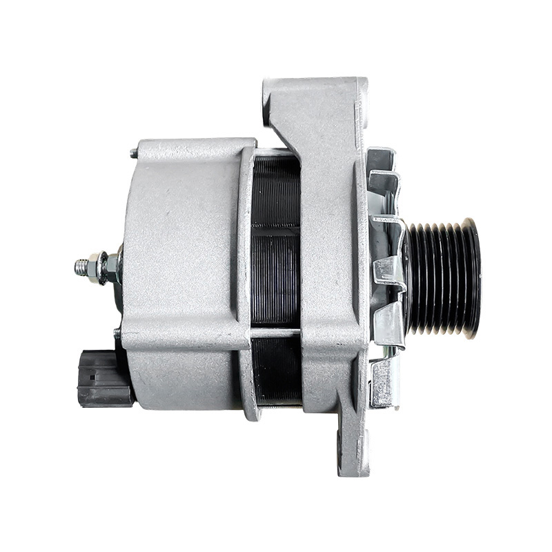 MG137, 84254290, 162000090143, 84416590 12V 120A 8PK55mm Malartóirí ISKRA / LETRIKA le haghaidh CASE 580ST, 590ST/SN, 695ST, SV250, SV3